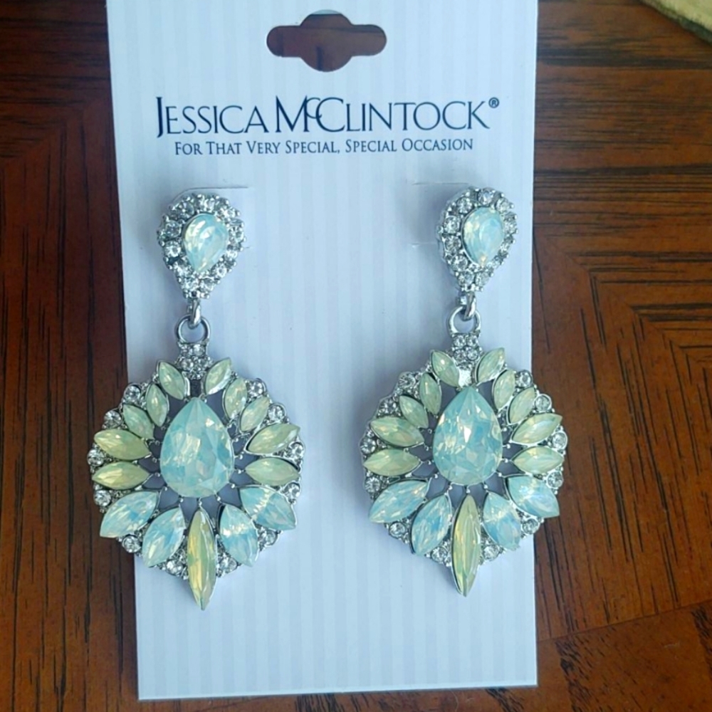 Jessica McClintock Statement Earrings